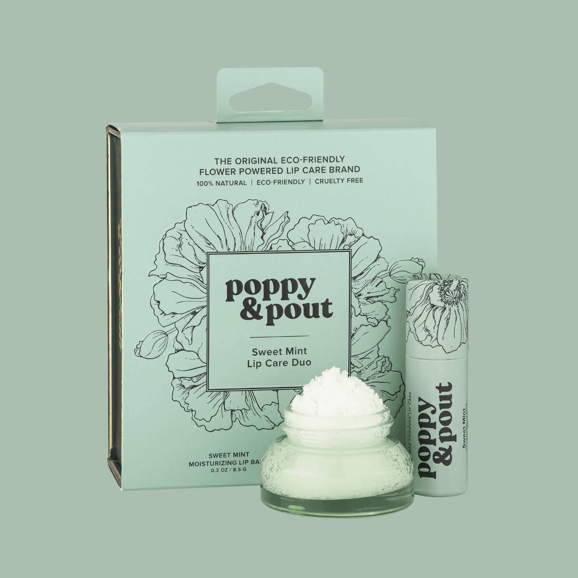 Lip Care Duo, Sweet Mint-Hair Accessories-Poppy & Pout-Anna Kaytes Boutique, Women's Fashion Boutique in Grinnell, Iowa