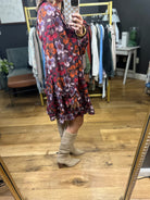 Bring It With Me Floral Dress - Brown-Very J-Anna Kaytes Boutique, Women's Fashion Boutique in Grinnell, Iowa