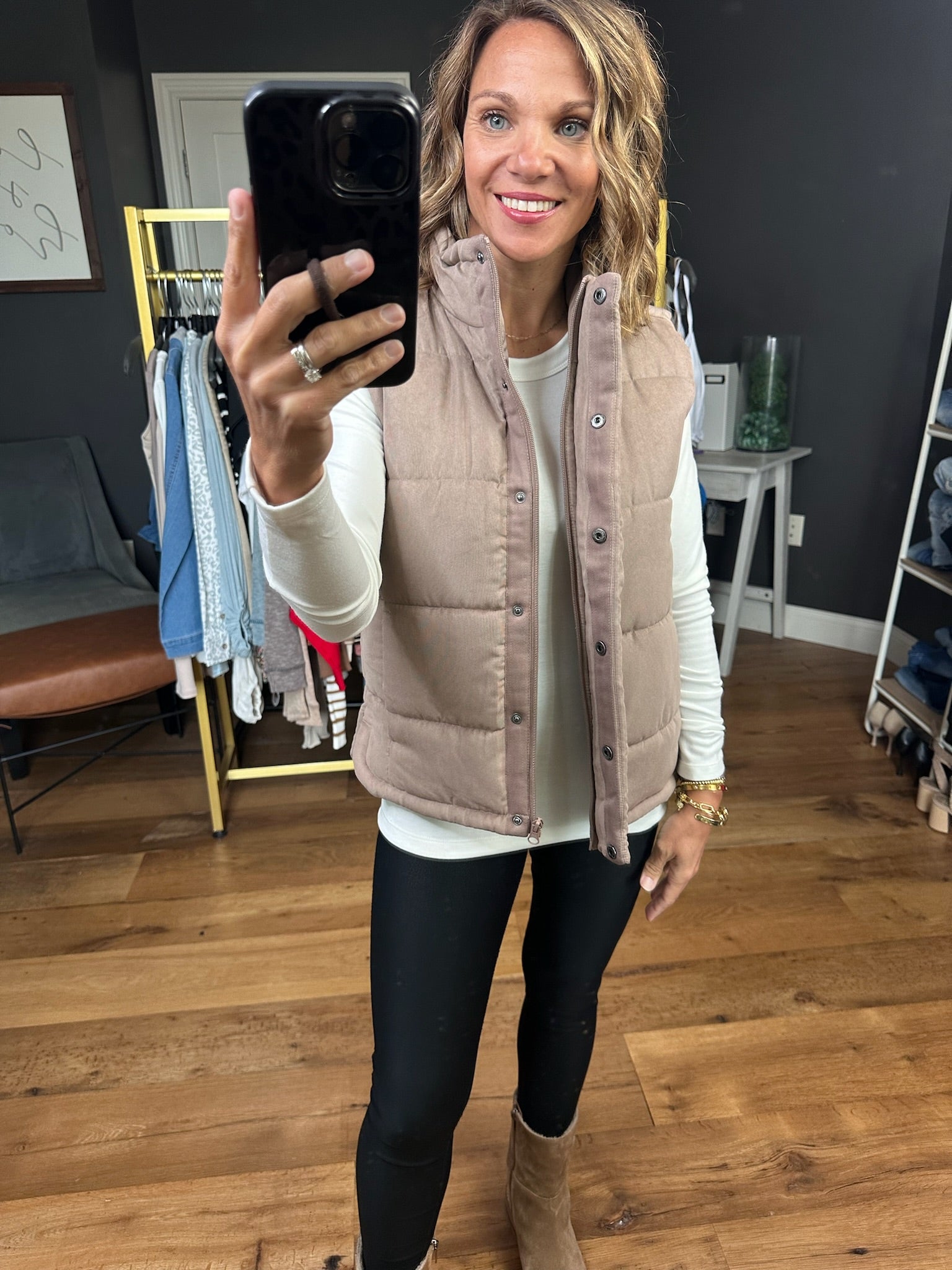 The Lennie Puffer Vest - Multiple Options-Be Cool-Anna Kaytes Boutique, Women's Fashion Boutique in Grinnell, Iowa