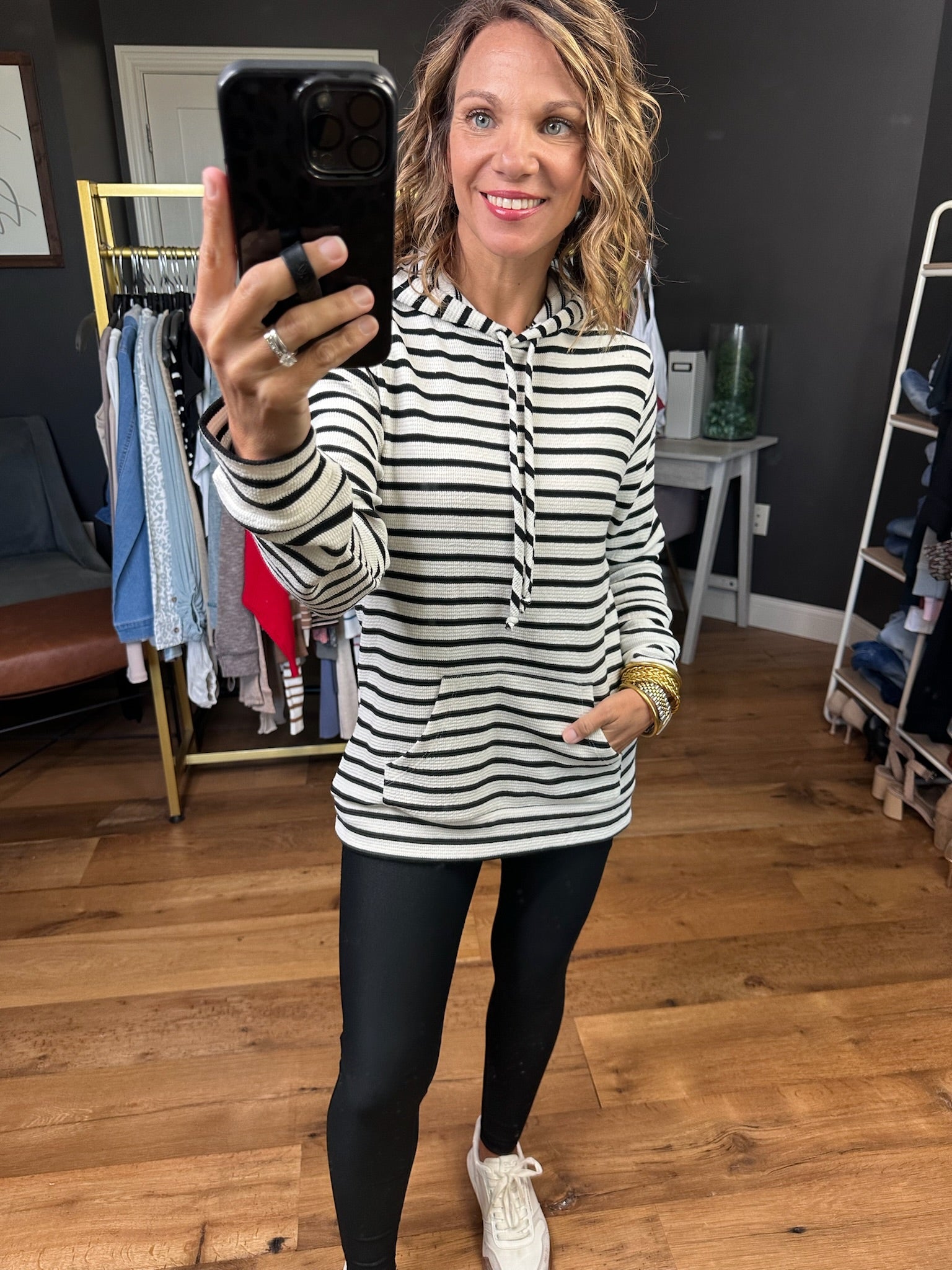 The Right Answer Striped Hoodie - Multiple Options-Staccato-Anna Kaytes Boutique, Women's Fashion Boutique in Grinnell, Iowa