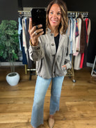 Can't Take My Place Faux-Suede Jacket-Jackets-Umgee-Anna Kaytes Boutique, Women's Fashion Boutique in Grinnell, Iowa