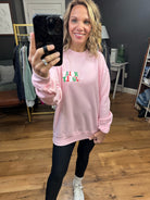 Holly Jolly Era Crewneck Sweatshirt - Multiple Options-Sweaters-AK Exclusive Independent Trading Co & Bella Canvas-Anna Kaytes Boutique, Women's Fashion Boutique in Grinnell, Iowa