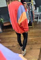 Hit My Mark Oversized Colorblock Crew - Multiple Options-Long Sleeves-Easel-Anna Kaytes Boutique, Women's Fashion Boutique in Grinnell, Iowa