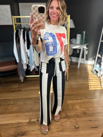 The Bold Type Cropped Wide-Leg Pant - Multiple Options-Glam-Anna Kaytes Boutique, Women's Fashion Boutique in Grinnell, Iowa