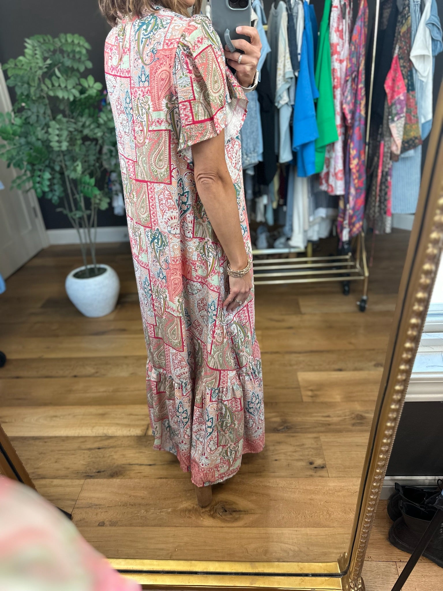 Long Term Love Paisley Maxi-Dresses-Umgee-Anna Kaytes Boutique, Women's Fashion Boutique in Grinnell, Iowa