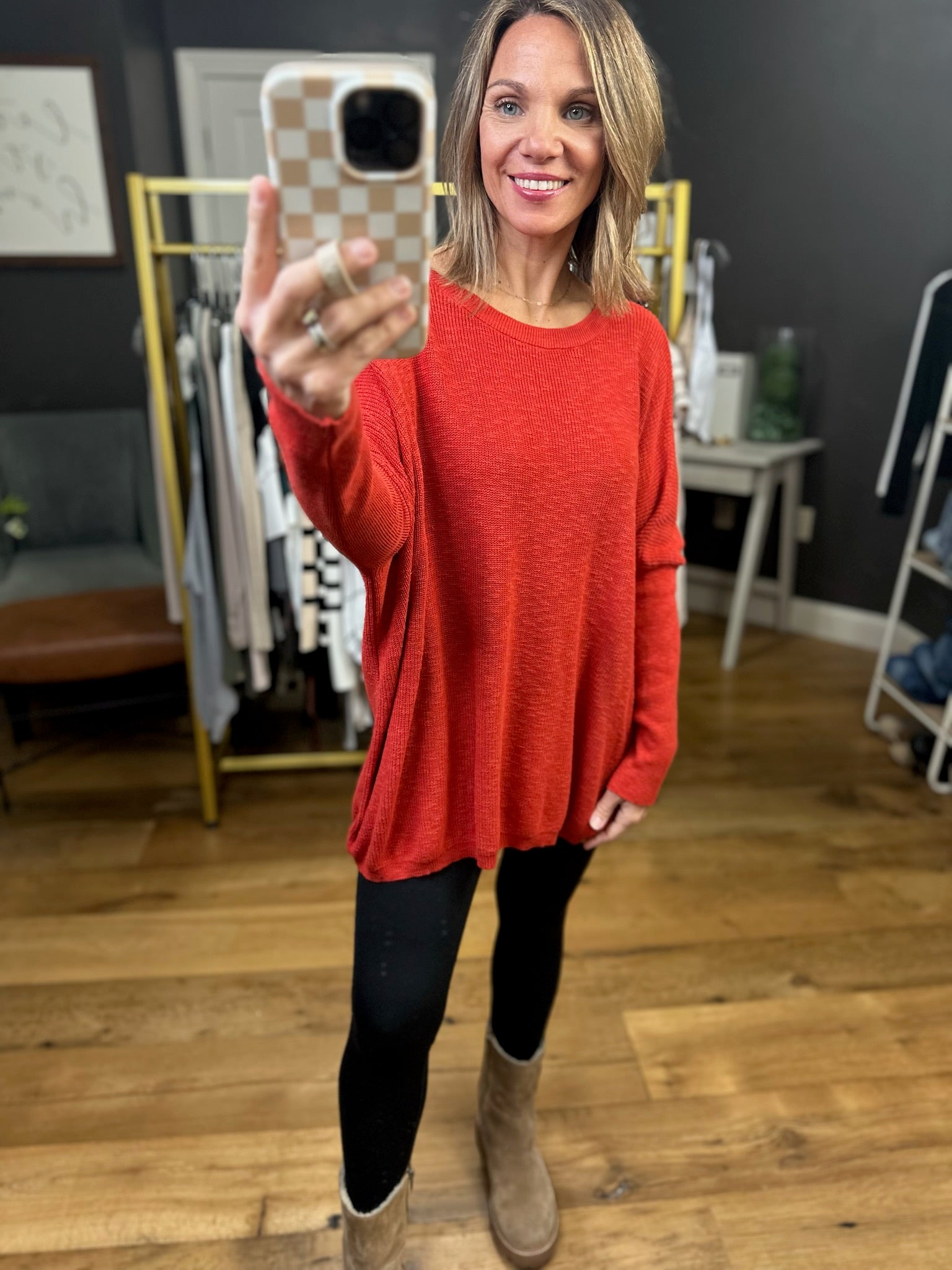 One Thing At A Time Lightweight Flowy Sweater - Multiple Options-Sweaters-Easel-Anna Kaytes Boutique, Women's Fashion Boutique in Grinnell, Iowa