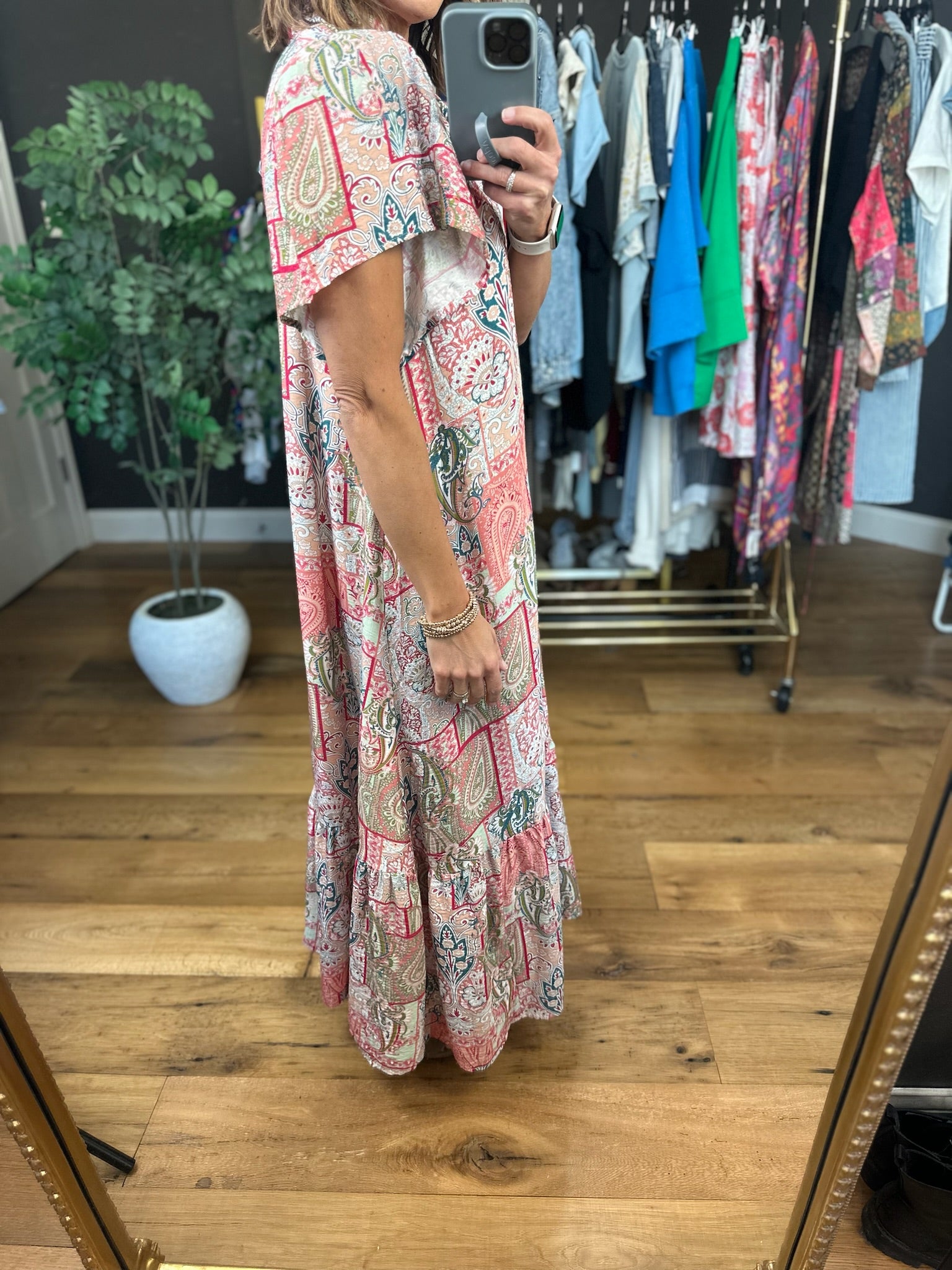 Long Term Love Paisley Maxi-Dresses-Umgee-Anna Kaytes Boutique, Women's Fashion Boutique in Grinnell, Iowa