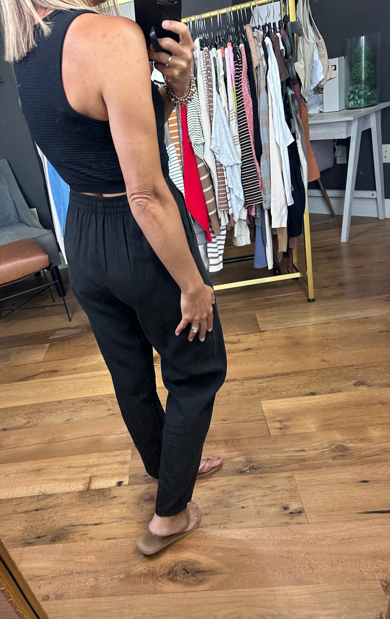 Lead the Way Tie-Waist Pant - Multiple Options-Pants-Be Cool-Anna Kaytes Boutique, Women's Fashion Boutique in Grinnell, Iowa