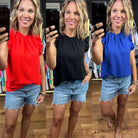 The Right Time Flutter Sleeve Top - Multiple Options-Short Sleeves-Ces Femme-Anna Kaytes Boutique, Women's Fashion Boutique in Grinnell, Iowa