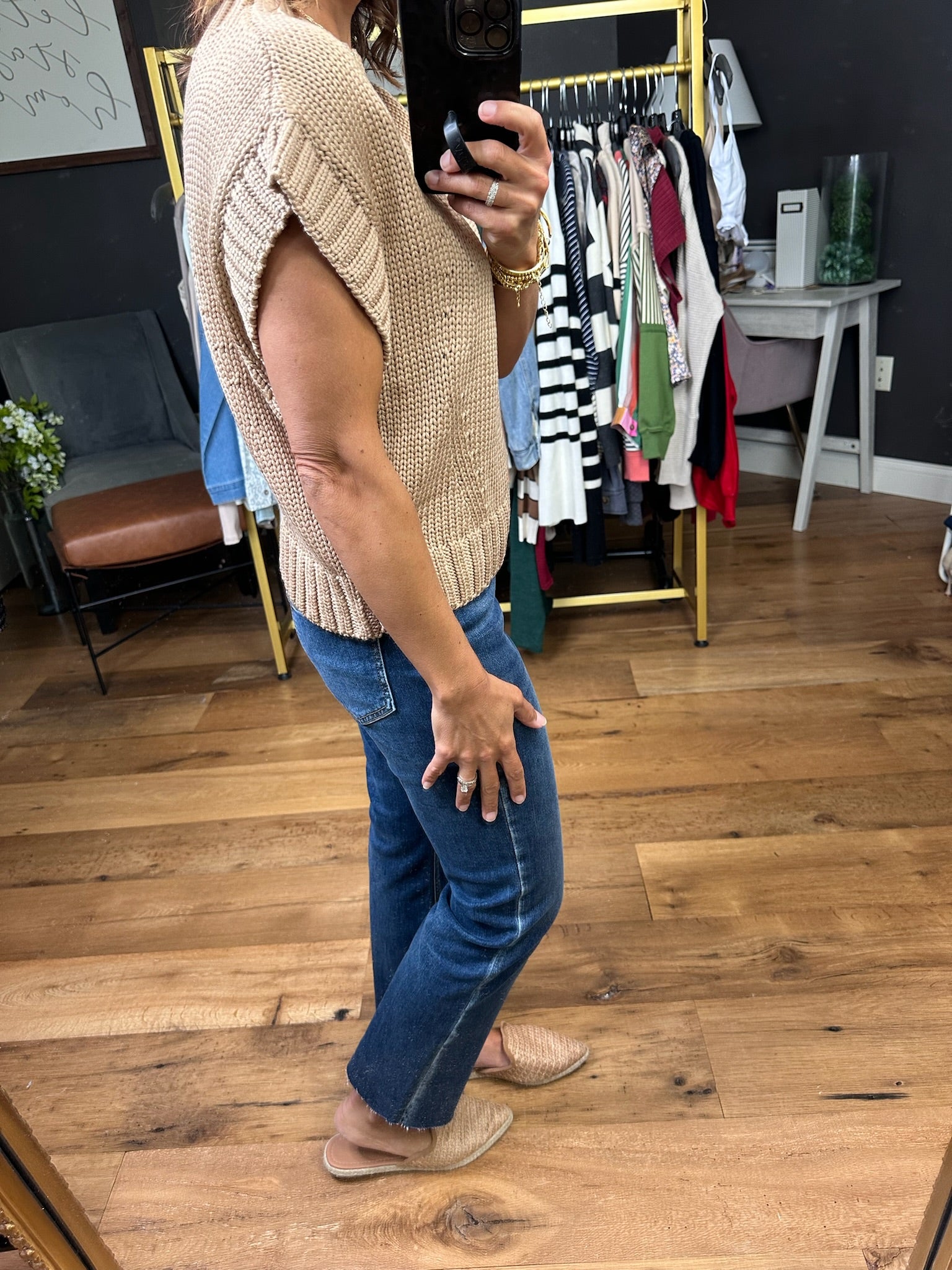 Honest Opinion Mock-Neck Knit Top - Multiple Options-Bibi-Anna Kaytes Boutique, Women's Fashion Boutique in Grinnell, Iowa