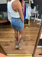 Ever Wonder Pocket Short - Light Indigo-Shorts-Very J NP70832-Anna Kaytes Boutique, Women's Fashion Boutique in Grinnell, Iowa