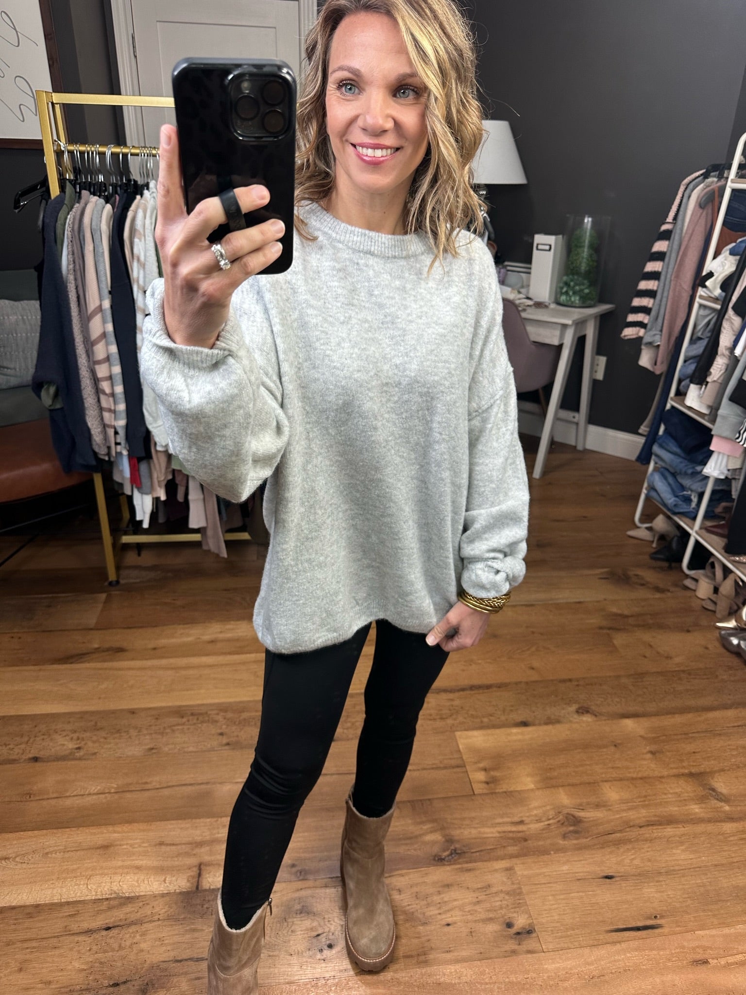 A Different View Oversized Sweater - Multiple Options-Sweaters-Miracle F123-Anna Kaytes Boutique, Women's Fashion Boutique in Grinnell, Iowa