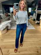 The Georgia High-Rise Ankle Mini Bootcut Denim-Wishlist-Anna Kaytes Boutique, Women's Fashion Boutique in Grinnell, Iowa