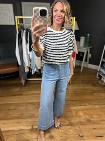 The Ophelia Wide-Leg Denim-Eesome-Anna Kaytes Boutique, Women's Fashion Boutique in Grinnell, Iowa