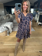 Everyday Icon Patterned Dress-Day & Moon-Anna Kaytes Boutique, Women's Fashion Boutique in Grinnell, Iowa