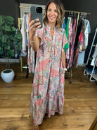Long Term Love Paisley Maxi-Dresses-Umgee-Anna Kaytes Boutique, Women's Fashion Boutique in Grinnell, Iowa