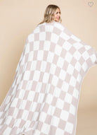 Checkered Throw Blanket-Blankets-Jodifl-Anna Kaytes Boutique, Women's Fashion Boutique in Grinnell, Iowa