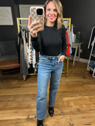 The Miley High Rise Ankle Slim Wide Leg Denim-Vervet-Anna Kaytes Boutique, Women's Fashion Boutique in Grinnell, Iowa