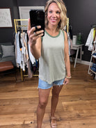 Something Great Striped Tank - Multiple Options-Sleeveless-Staccato 17409s-Anna Kaytes Boutique, Women's Fashion Boutique in Grinnell, Iowa