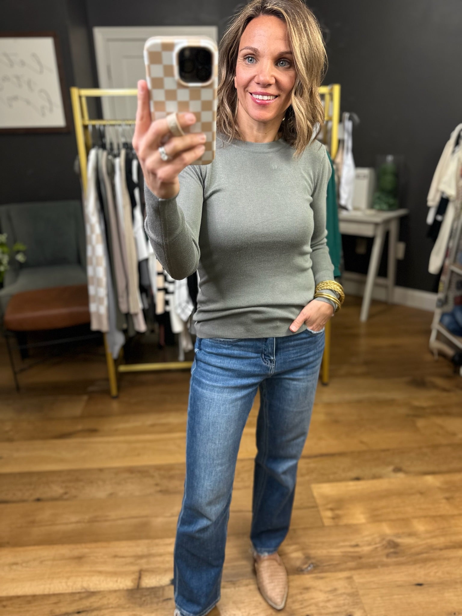 The Abby Long Sleeve Top - Multiple Options-Be Cool 63704-Anna Kaytes Boutique, Women's Fashion Boutique in Grinnell, Iowa