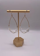 Crystal Teardrop Earrings-Earrings-Anna Kaytes Boutique-Anna Kaytes Boutique, Women's Fashion Boutique in Grinnell, Iowa