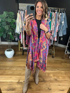 Right Here In Paradise Kimono - Multi-Urbanista-Anna Kaytes Boutique, Women's Fashion Boutique in Grinnell, Iowa