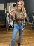 The Right Spot Long Sleeve Top - Leopard-Very J-Anna Kaytes Boutique, Women's Fashion Boutique in Grinnell, Iowa