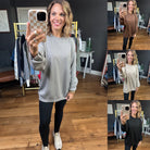 Fall Roadtrip Ribbed Crewneck Sweatshirt - Multiple Options-Wishlist-Anna Kaytes Boutique, Women's Fashion Boutique in Grinnell, Iowa