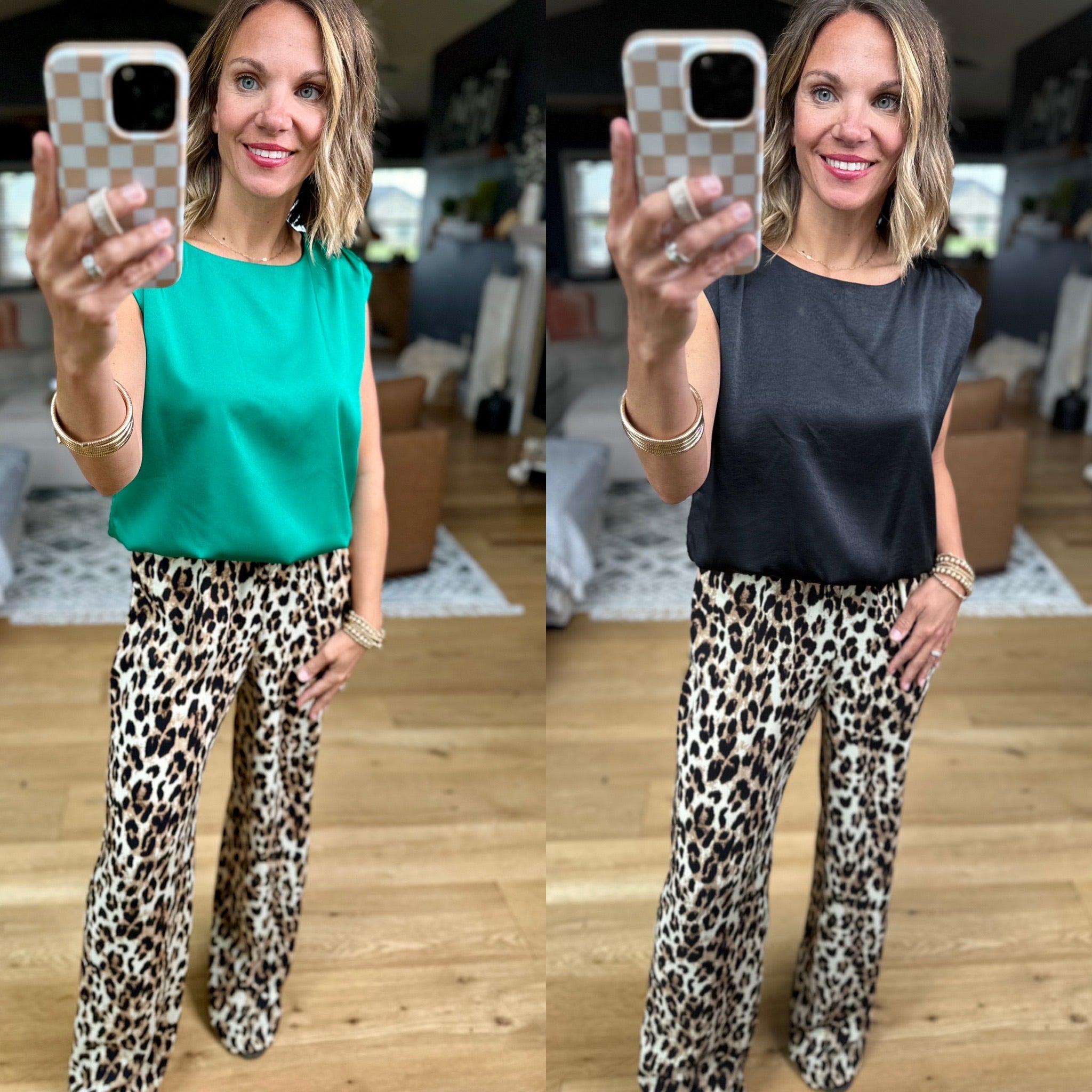 Award Winner Ruched-Sleeve Top - Multiple Options-Eesome-Anna Kaytes Boutique, Women's Fashion Boutique in Grinnell, Iowa