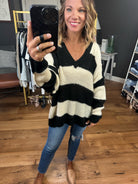 Turn Around Colorblock V-Neck Oversized Sweater - Multiple Options-Sweaters-By Together W1382-Anna Kaytes Boutique, Women's Fashion Boutique in Grinnell, Iowa