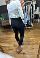 The Ginny High-Waisted Legging - Black-Yelete-Anna Kaytes Boutique, Women's Fashion Boutique in Grinnell, Iowa