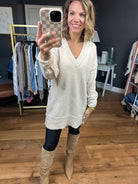 Coming Back Around V-Neck Sweater - Multiple Options-Be Cool-Anna Kaytes Boutique, Women's Fashion Boutique in Grinnell, Iowa