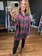 Happy As Fall Plaid Button-Down Top - Multiple Options-Aemi & Co-Anna Kaytes Boutique, Women's Fashion Boutique in Grinnell, Iowa