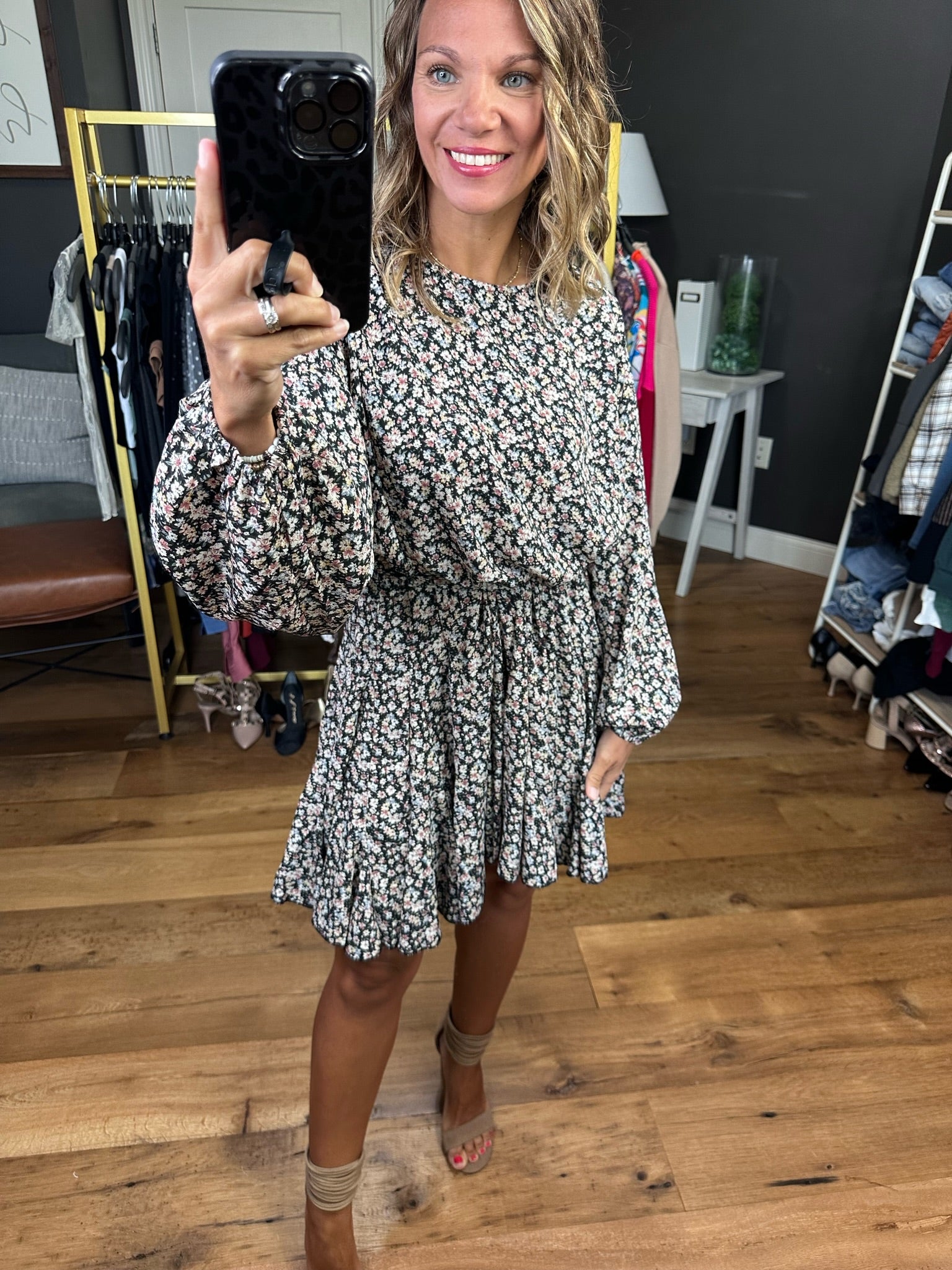 All I Ever Wanted Floral Smock-Waist Dress - Multiple Options