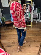 Going This Way Striped Crewneck - Multiple Options-Staccato-Anna Kaytes Boutique, Women's Fashion Boutique in Grinnell, Iowa