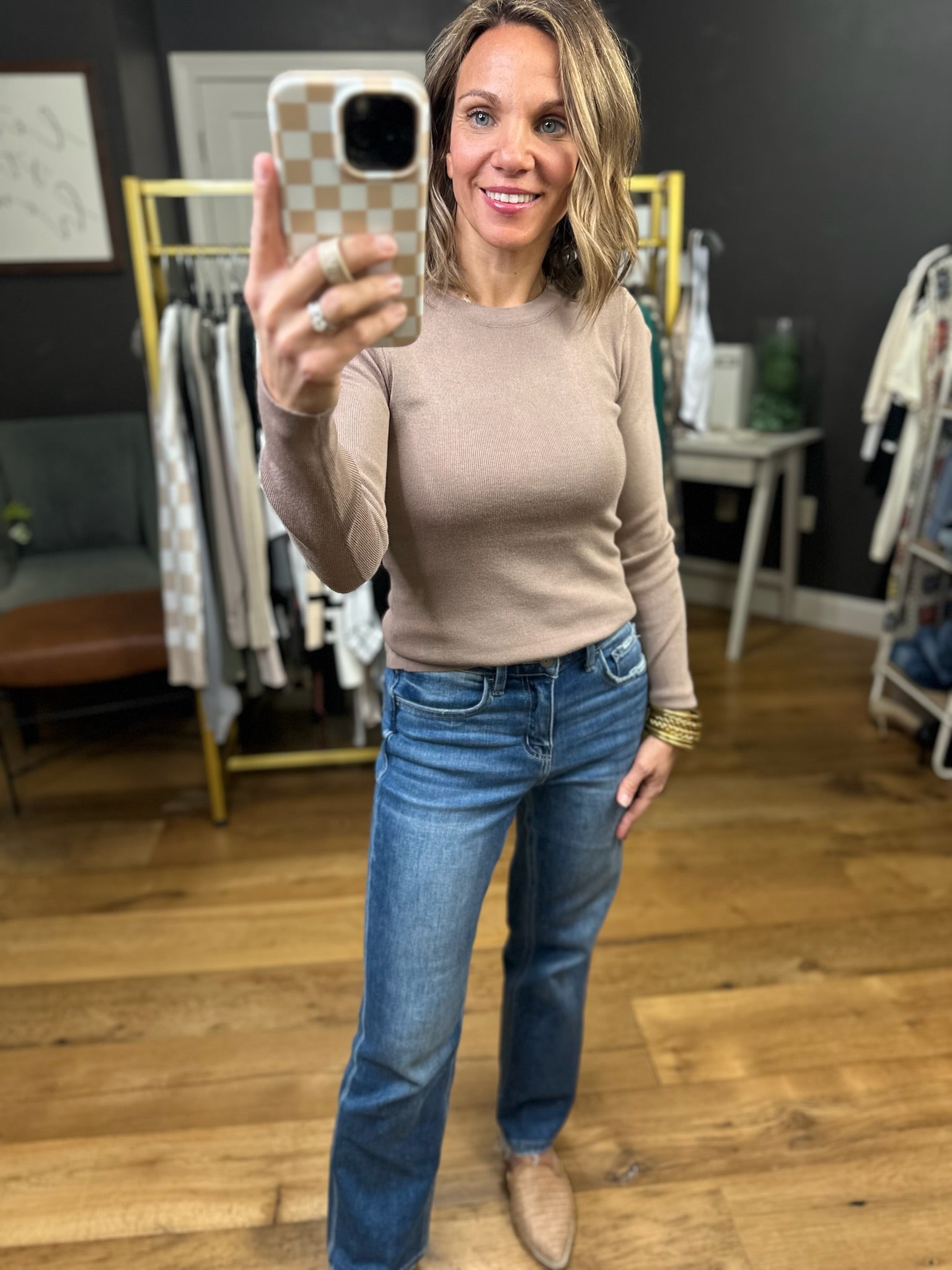 The Abby Long Sleeve Top - Multiple Options-Be Cool 63704-Anna Kaytes Boutique, Women's Fashion Boutique in Grinnell, Iowa