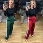 Casual Day Trim-Detail Pant-Pants-Very J-Anna Kaytes Boutique, Women's Fashion Boutique in Grinnell, Iowa