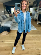 Making Perfect Sense Shacket-Be Cool-Anna Kaytes Boutique, Women's Fashion Boutique in Grinnell, Iowa