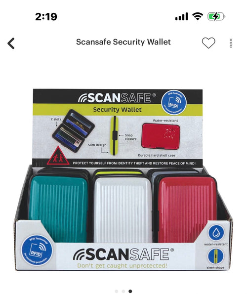 Security Wallet- Multiple Options