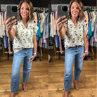 Made For Love Flutter Sleeve Top-Short Sleeves-She & Sky-Anna Kaytes Boutique, Women's Fashion Boutique in Grinnell, Iowa