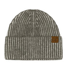 CC Contrast Stripe Cuff Beanie- Multiple Options-Hats-Joia HTC-0043-Anna Kaytes Boutique, Women's Fashion Boutique in Grinnell, Iowa