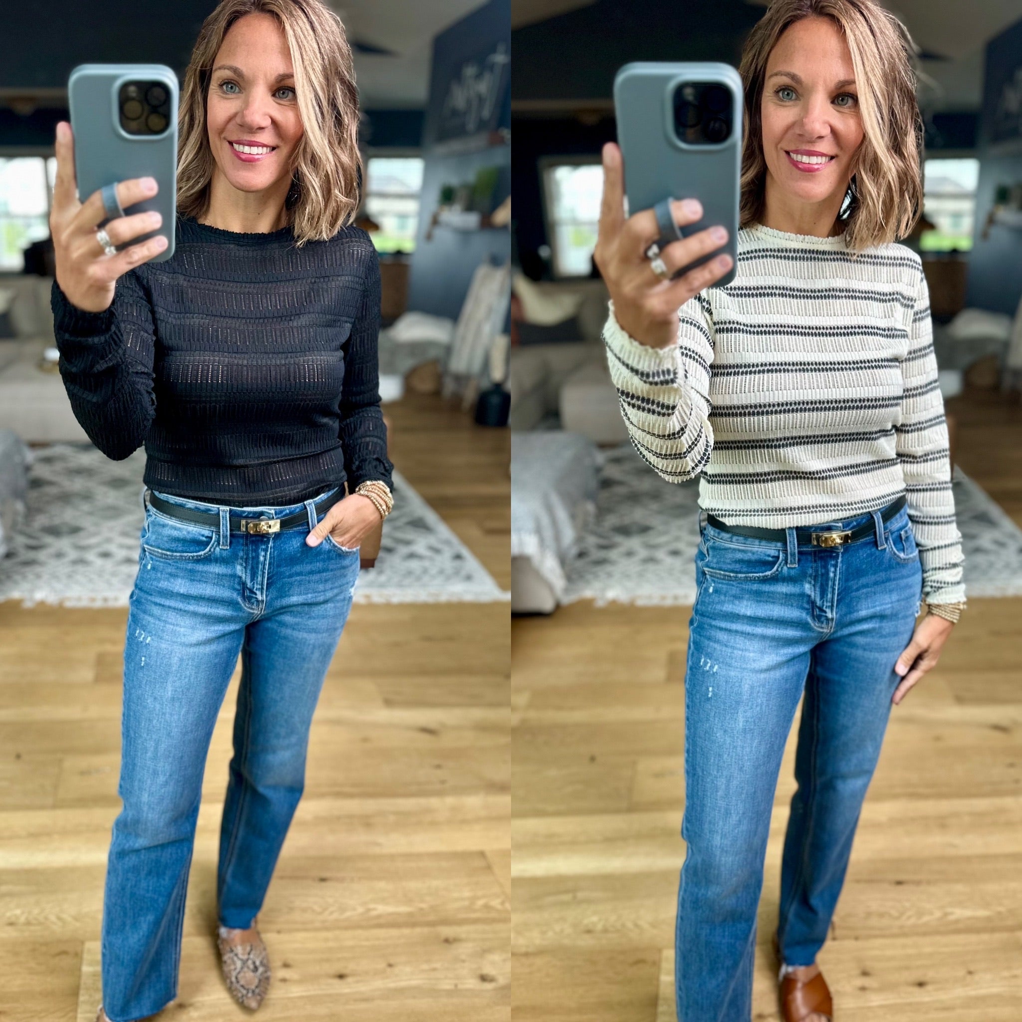 Just You And Me Knit Top-Doe & Rae-Anna Kaytes Boutique, Women's Fashion Boutique in Grinnell, Iowa