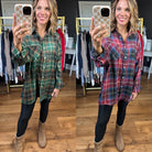 Happy As Fall Plaid Button-Down Top - Multiple Options-Aemi & Co-Anna Kaytes Boutique, Women's Fashion Boutique in Grinnell, Iowa