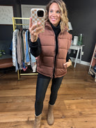 The Jessica Puffer Vest - Multiple Options-Very J-Anna Kaytes Boutique, Women's Fashion Boutique in Grinnell, Iowa