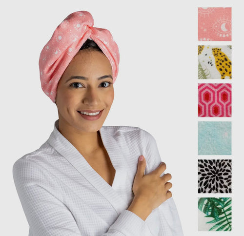 Microfiber Turbo Towel- Multiple Options-DM Merchandising-Anna Kaytes Boutique, Women's Fashion Boutique in Grinnell, Iowa