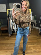 The Right Spot Long Sleeve Top - Leopard-Very J-Anna Kaytes Boutique, Women's Fashion Boutique in Grinnell, Iowa