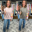Best Of The Best Crew Top-Long Sleeves-Easel-Anna Kaytes Boutique, Women's Fashion Boutique in Grinnell, Iowa