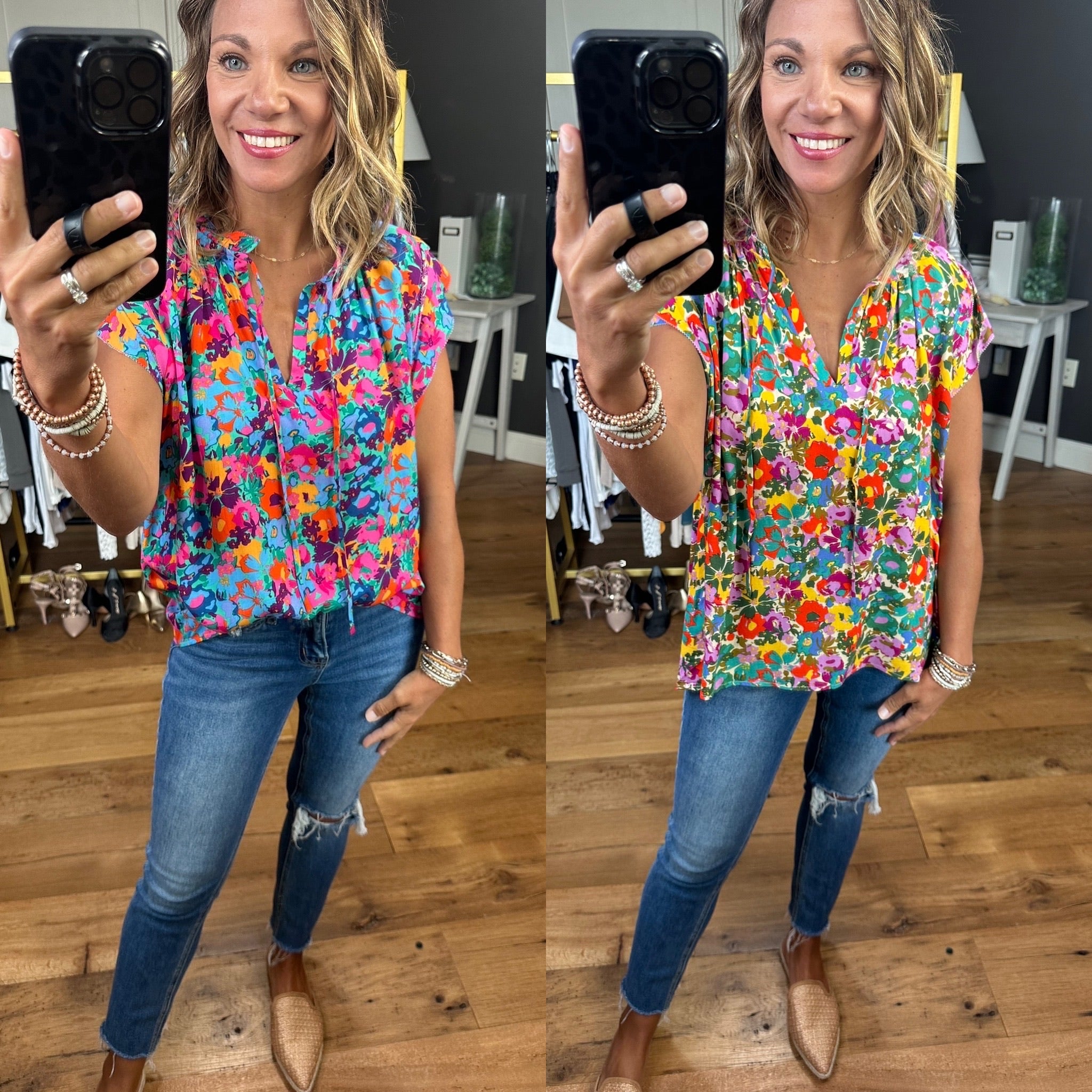 Moral Of The Story Floral Top - Multiple Options