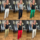 The Nina Vintage Wide-Leg Pant - Multiple Options-Thread & Supply-Anna Kaytes Boutique, Women's Fashion Boutique in Grinnell, Iowa