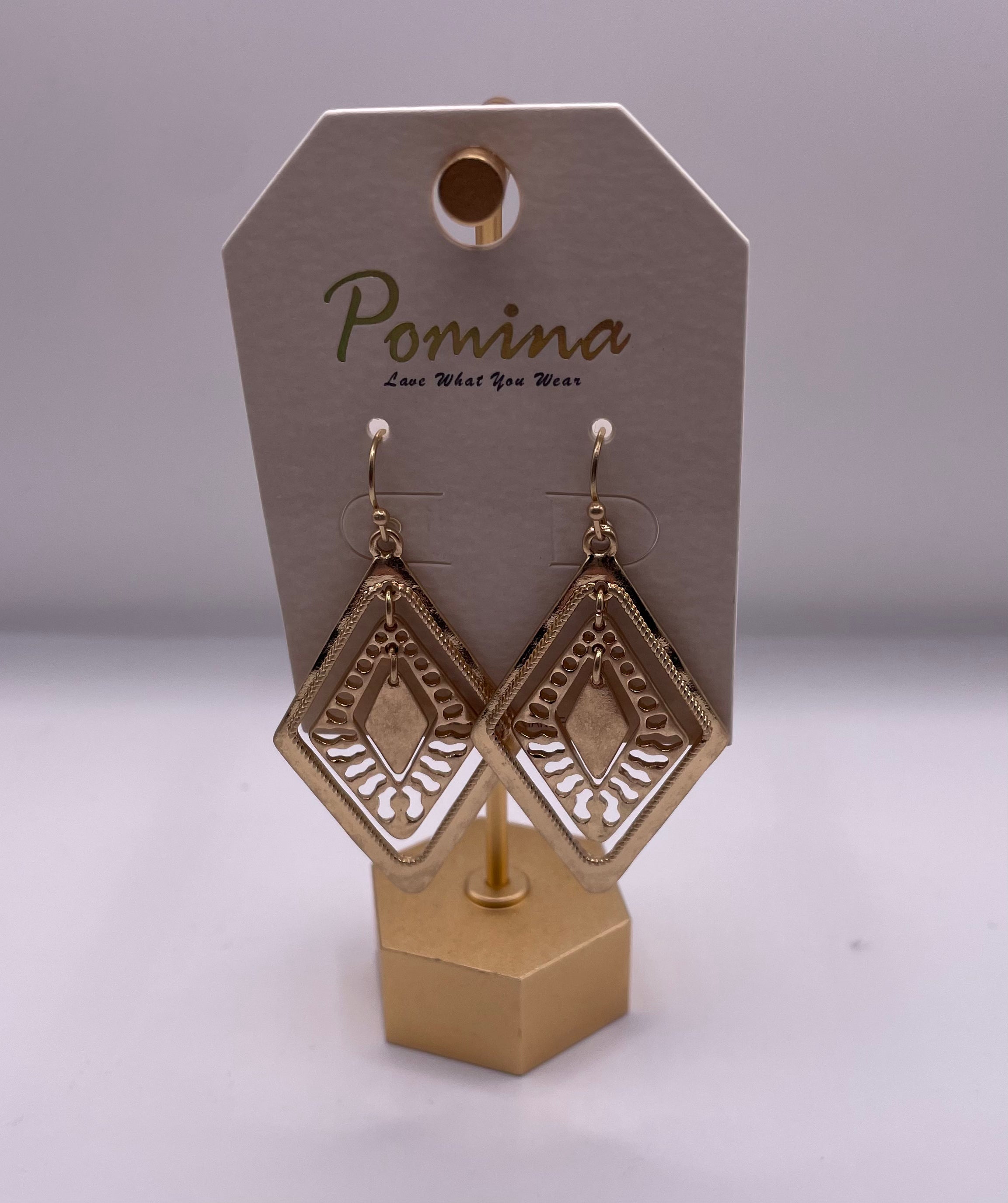 Lola Matte Gold Earrings-Bracelets-Anna Kaytes Boutique-Anna Kaytes Boutique, Women's Fashion Boutique in Grinnell, Iowa